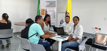 Universidad Católica Luis Amigó realizó Brigada Socio-jurídica y Jornada de Conciliación en Montelíbano